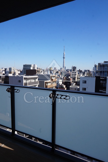 S-RESIDENCE新御徒町WEST (エスレジデンス新御徒町ウエスト) バルコニー