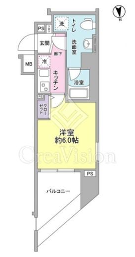 メインステージ白金高輪駅前 間取り図