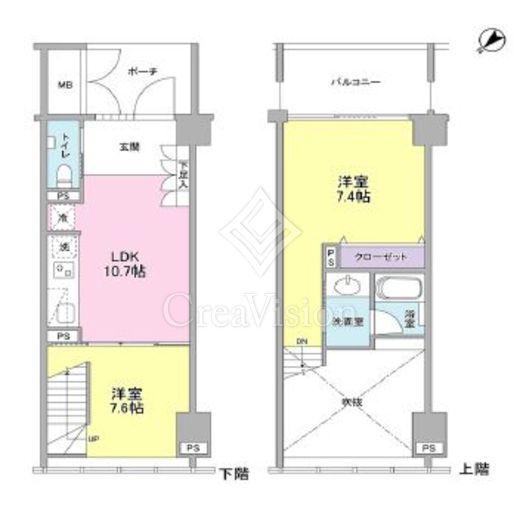 ラフィーヌ銀座 間取り図