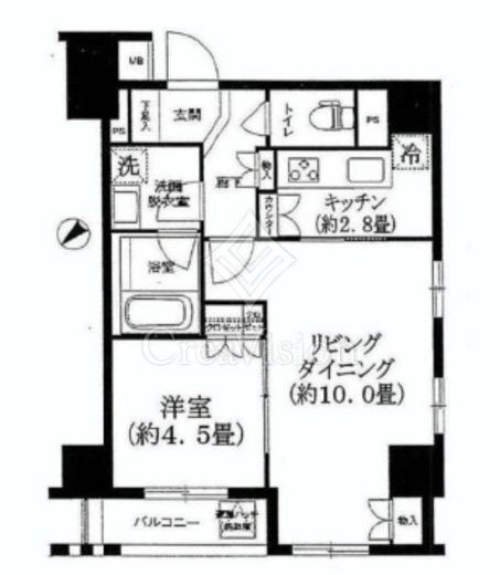 グランスイート銀座レスティモナーク 1ＬＤＫ　画像