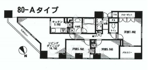 レジディア日本橋馬喰町 間取り図