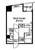 グランパセオ市谷甲良町 1R　間取り図