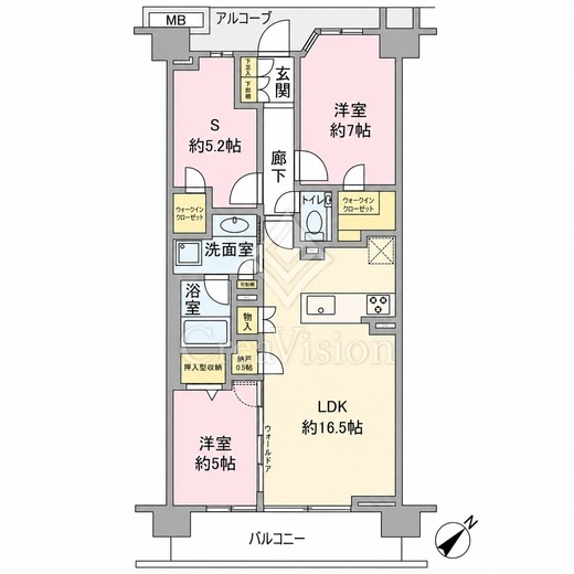 プラウドシティ越中島 3LDK以上 物件画像1
