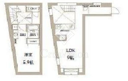 エスセナーリオ南麻布 1DK・1LDK 物件画像1