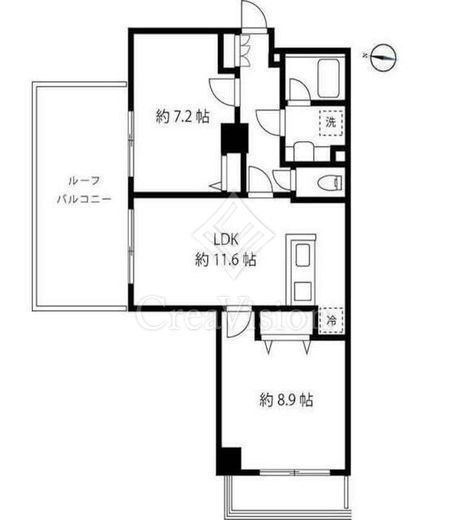 ブルーミング西麻布 2LDK 物件画像1