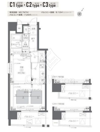 ZOOM日本橋蛎殻町 1DK・1LDK 物件画像1