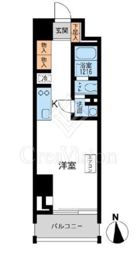 アーデン芝公園 間取り画像