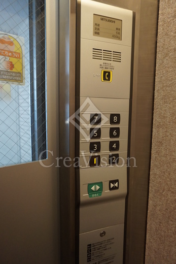 スクエア麻布 エレベーター　写真