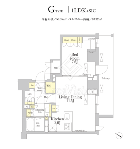 ザ・クラス南麻布 1DK・1LDK 物件画像1