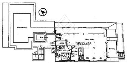 グレンパーク神楽坂 間取り図