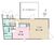 ANQI原宿 1LDK　間取り図