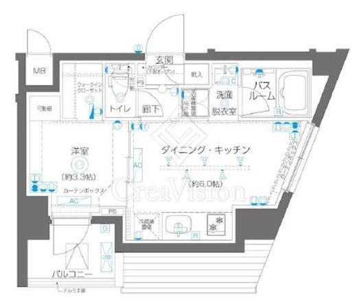 ZOOM高田馬場 間取り図