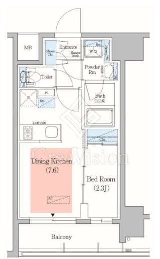 アーバネックス千代田淡路町 間取り図