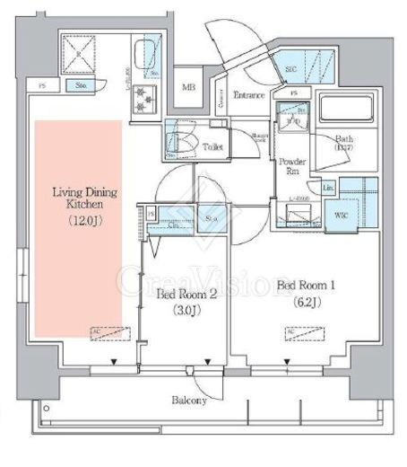 アーバネックス千代田淡路町 間取り図