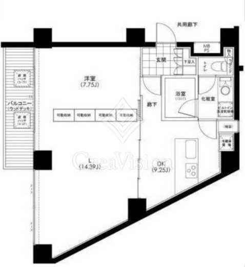 クイズ恵比寿 間取り図