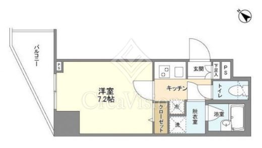 リテラス白金台ヒルズ 間取り図