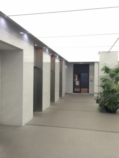 市ヶ谷スクエアビル エレベーターホール　写真