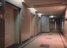 NMF青山一丁目ビル エレベーターホール　写真