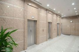 RBM築地ビル エレベーターホール　写真