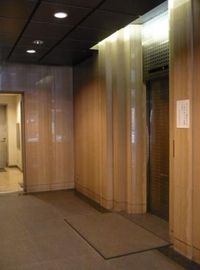 名鉄不動産竹橋ビル エレベーターホール　写真