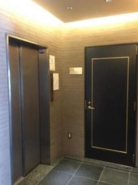 ウィンド新川ビル エレベーターホール　写真