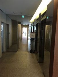 セントラルビル(東銀座) エレベーターホール　写真