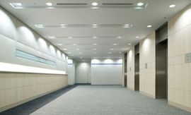 ヒューリック神谷町ビル エレベーターホール　写真