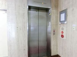 八丁堀ファーストスクエア（旧：平野ビル） エレベーターホール　写真