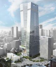 (仮称)虎ノ門ヒルズステーションタワー 外観　写真