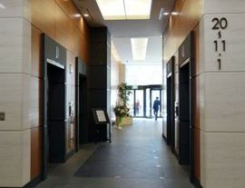 虎ノ門2丁目タワー エレベーターホール　写真