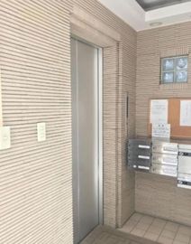 イデア南麻布ビル エレベーターホール　写真
