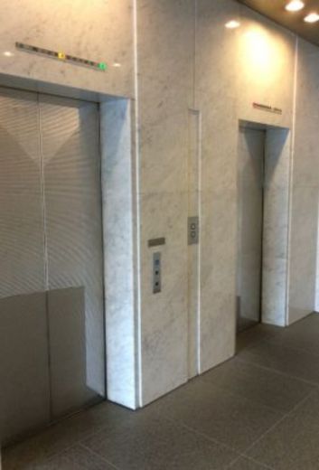 A-PLACE五反田駅前 エレベーターホール　写真