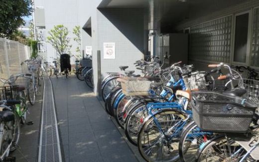 YKビル 駐輪場　写真