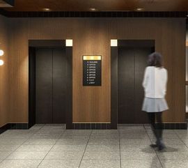 KASUMICHO TERRACE(旧:交通安全教育センタービル) エレベーターホール　写真