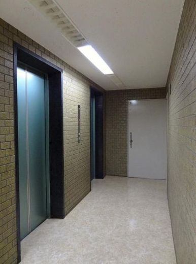 カクタス飯田橋 エレベーターホール　写真