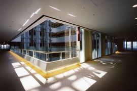 KDX豊洲グランスクエア エレベーターホール　写真