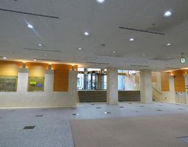 虎の門三井ビルディング エレベーターホール　写真