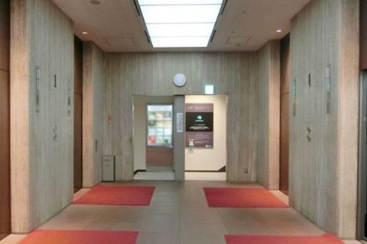 日土地ビル エレベーターホール　写真