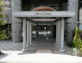 代官山ハマダビル エントランス　写真