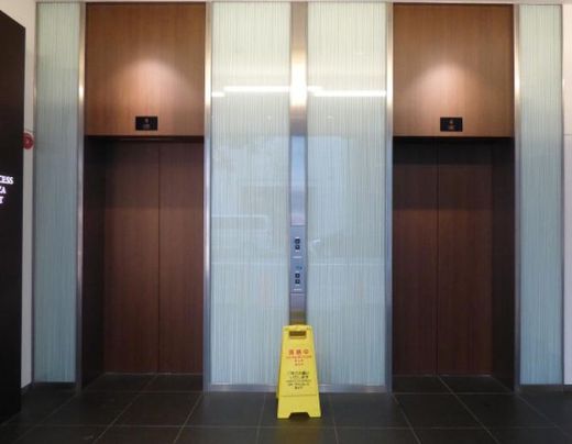 サクセス銀座ファーストビル エレベーターホール　写真