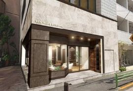 BizSQUARE 築地（旧：日昇ビル) エントランス　写真