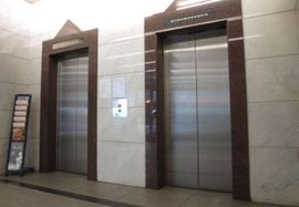 A-PLACE渋谷南平台(旧:日交渋谷南平台ビル) エレベーターホール　写真