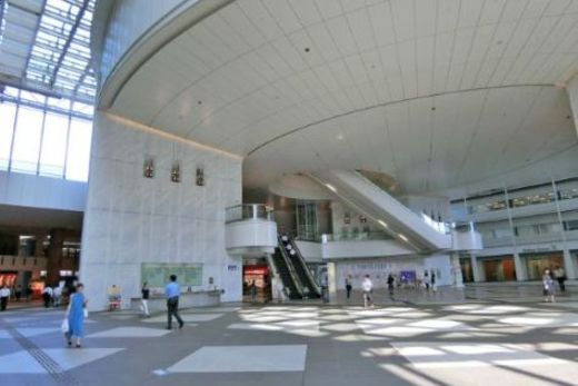 晴海アイランドトリトンスクエアオフィスタワーW エントランスホール　写真