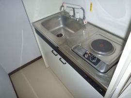 アサヒKビル 給湯室　写真