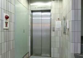 第3AMASHINビル エレベーターホール　写真
