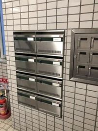 日本橋銀三ビル メールボックス　写真