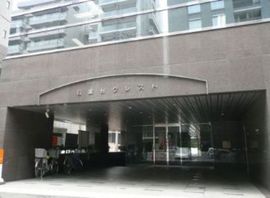 白金台クレストビル エントランス　写真