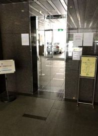 白金台クレストビル エレベーターホール　写真