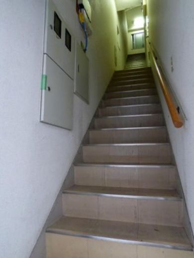 萩原ビル(馬喰町) 階段　写真
