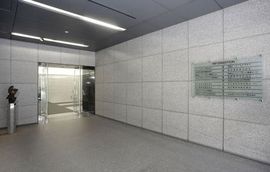 NMF茅場町ビル エントランスホール　写真